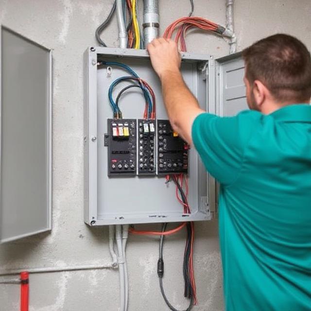 החלפת לוח חשמל 